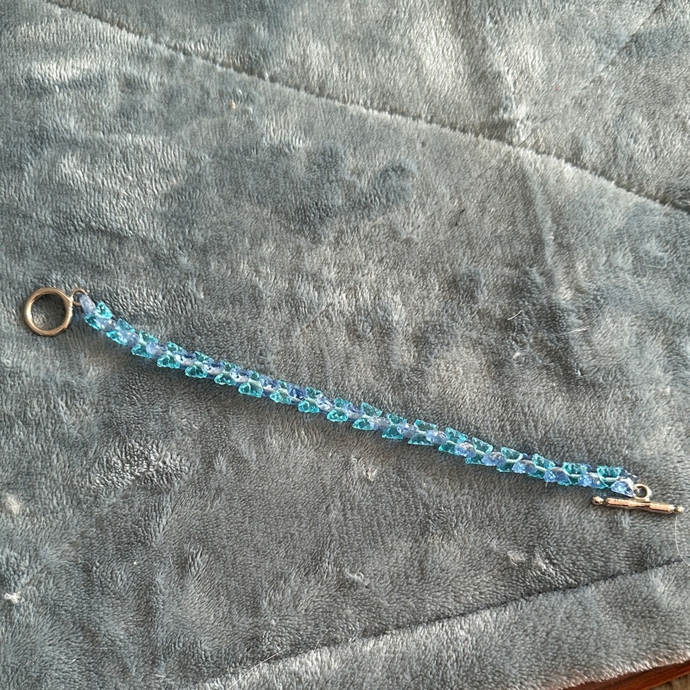 Blue Crystal Bracelet